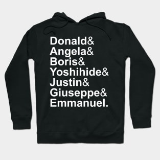 G7 Summit 2020 World Leaders Hoodie